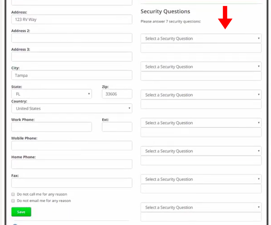 My Account Overview: Updating Your Password and Reminder Settings